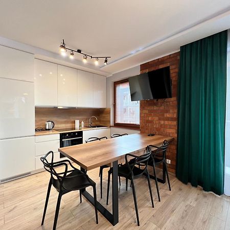 Stylish Apartment Oldtown Riverview Balcony Gdansk Ngoại thất bức ảnh