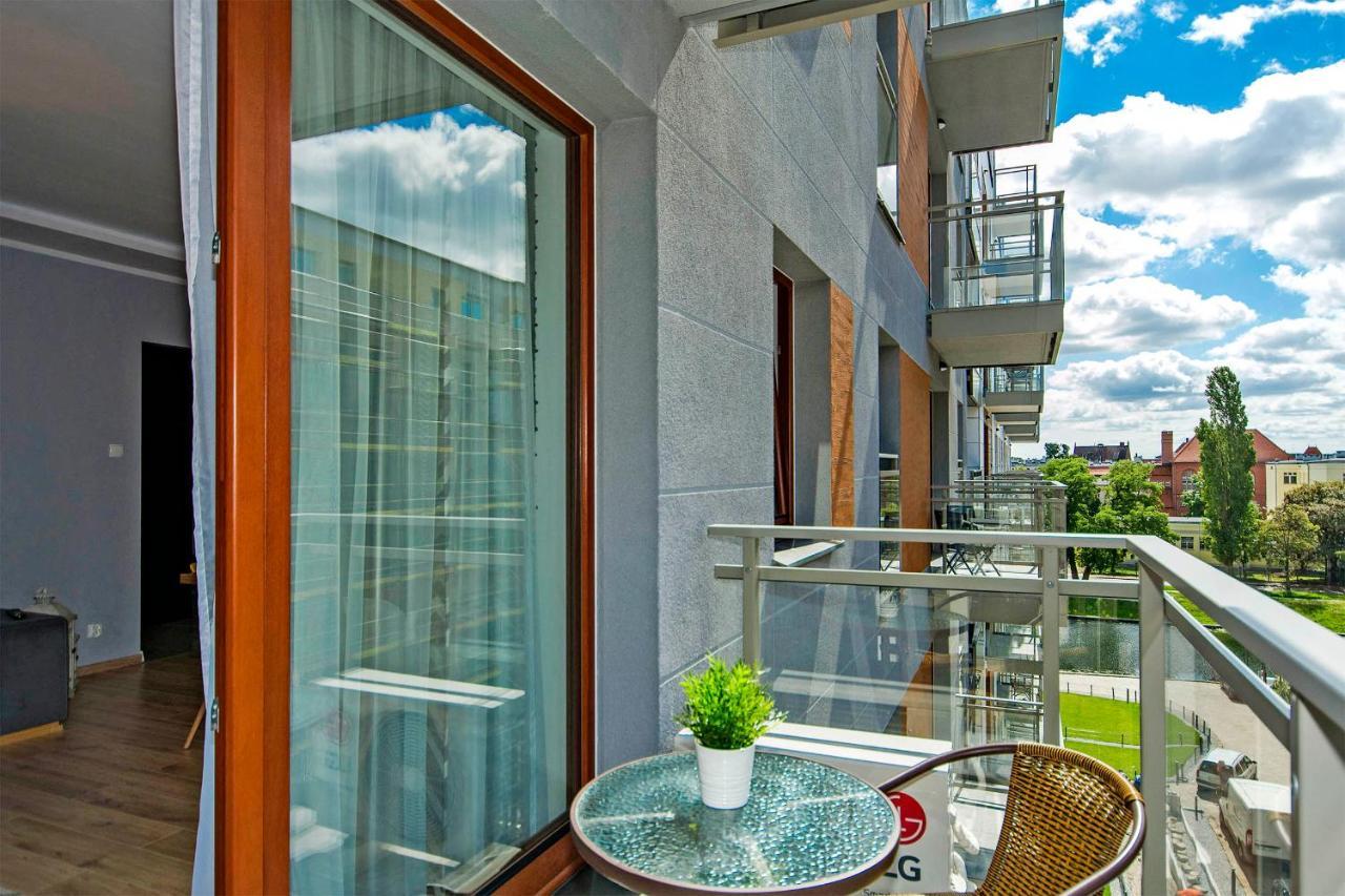 Stylish Apartment Oldtown Riverview Balcony Gdansk Ngoại thất bức ảnh
