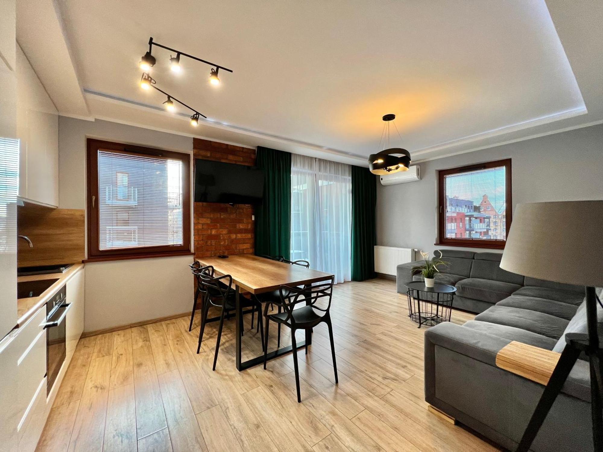 Stylish Apartment Oldtown Riverview Balcony Gdansk Ngoại thất bức ảnh